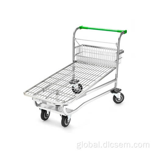 Shopping Trolley Supermarket Wire Shopping Trolley Cart Factory